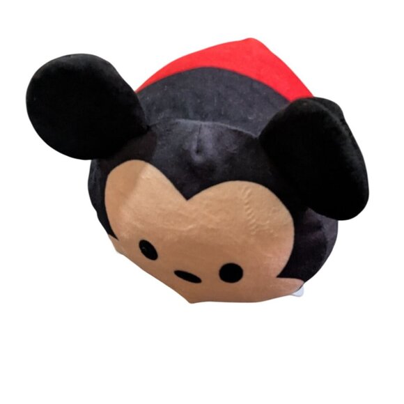 Disney Tsum Tsum Mickey Mouse Plush Toy Red/Black Just Play  8" - Picture 5 of 8